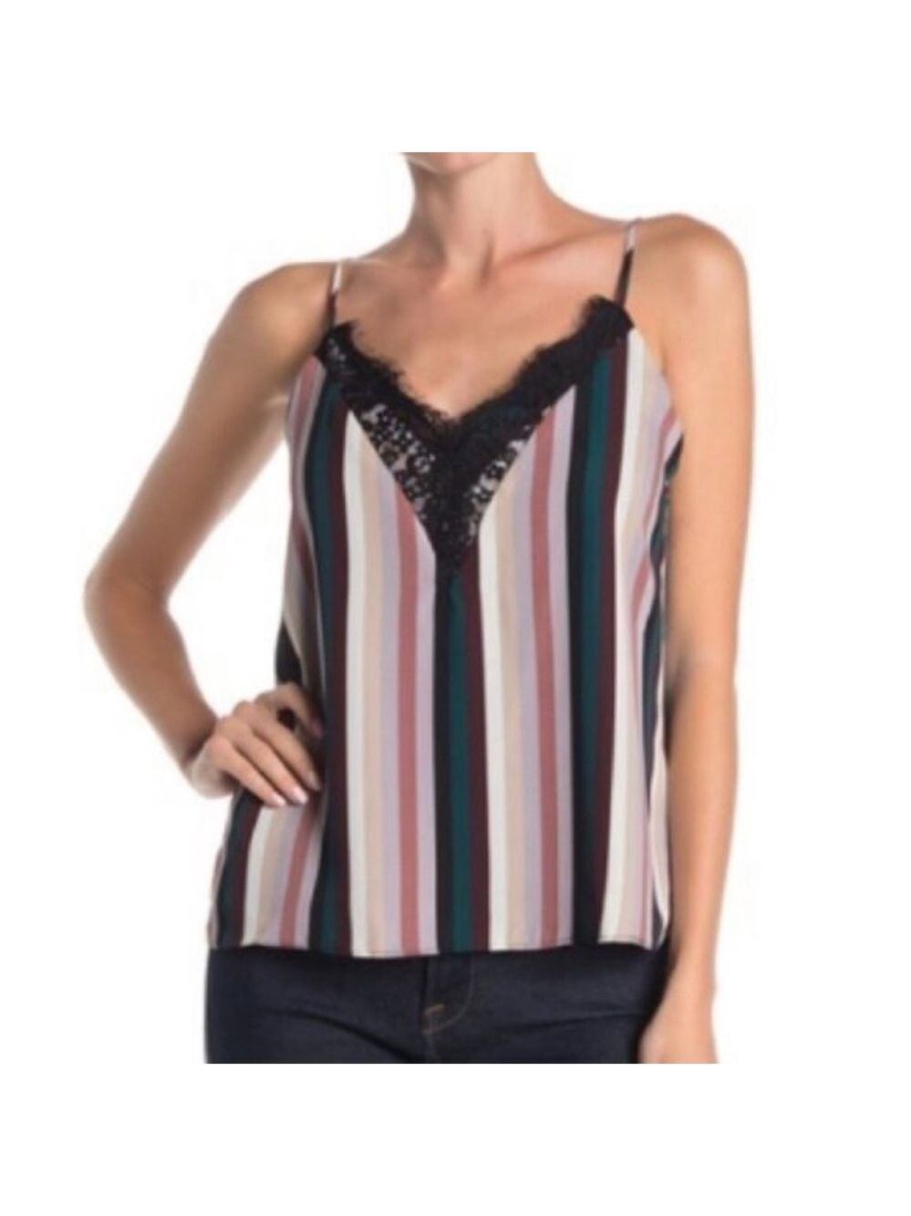 Socialite V-Neck Lace Camisole
